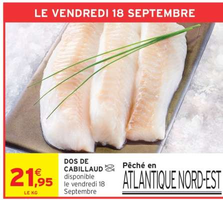 DOS DE CABILLAUD