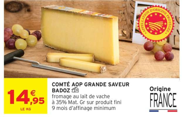 COMTÉ AOP GRANDE SAVEUR BADOZ