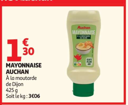 MAYONNAISE AUCHAN