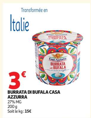 Burrata Di Bufala Casa Azzurra