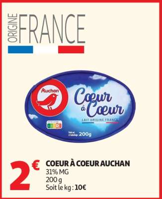 Coeur À Coeur Auchan
