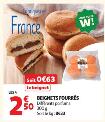 Beignets Fourrés