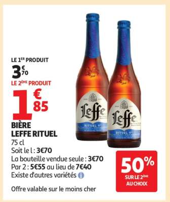 Bière Leffe Rituel*