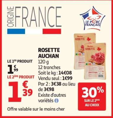 Rosette Auchan