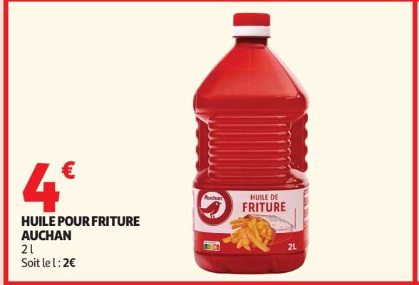 Huile Pour Friture Auchan