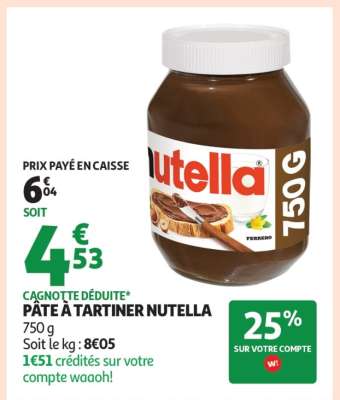 Pâte À Tartiner Nutella