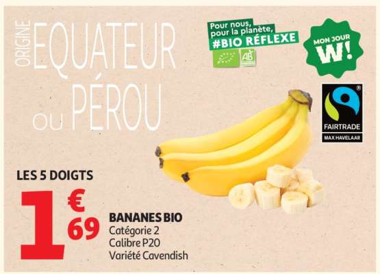 Bananes Bio