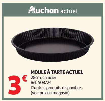 MOULE À TARTE ACTUEL