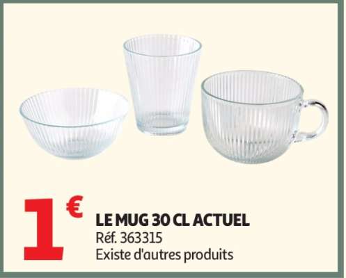 LE MUG 30 CL ACTUEL