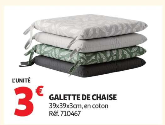 GALETTE DE CHAISE