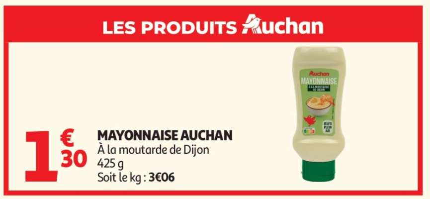 MAYONNAISE AUCHAN