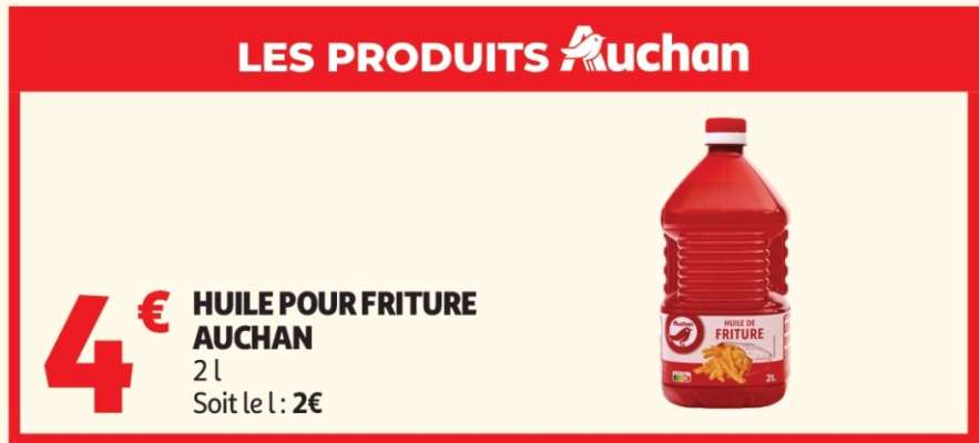 Huile Pour Friture Auchan
