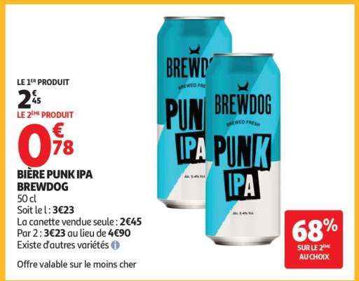 Bière Punk IPA BREWDOG