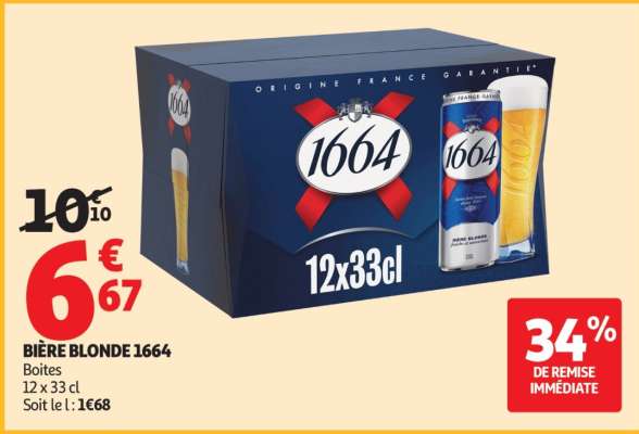Bière Blonde 1664