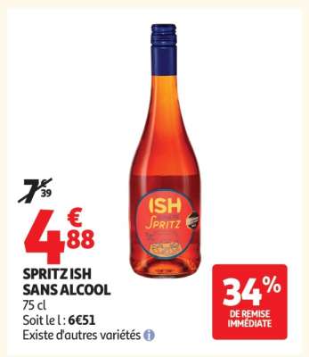 SPRITZ ISH SANS ALCOOL