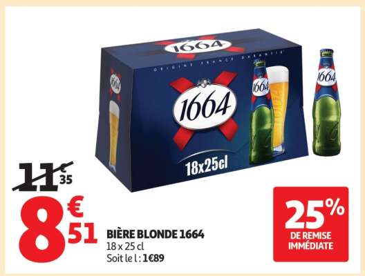 Bière Blonde 1664