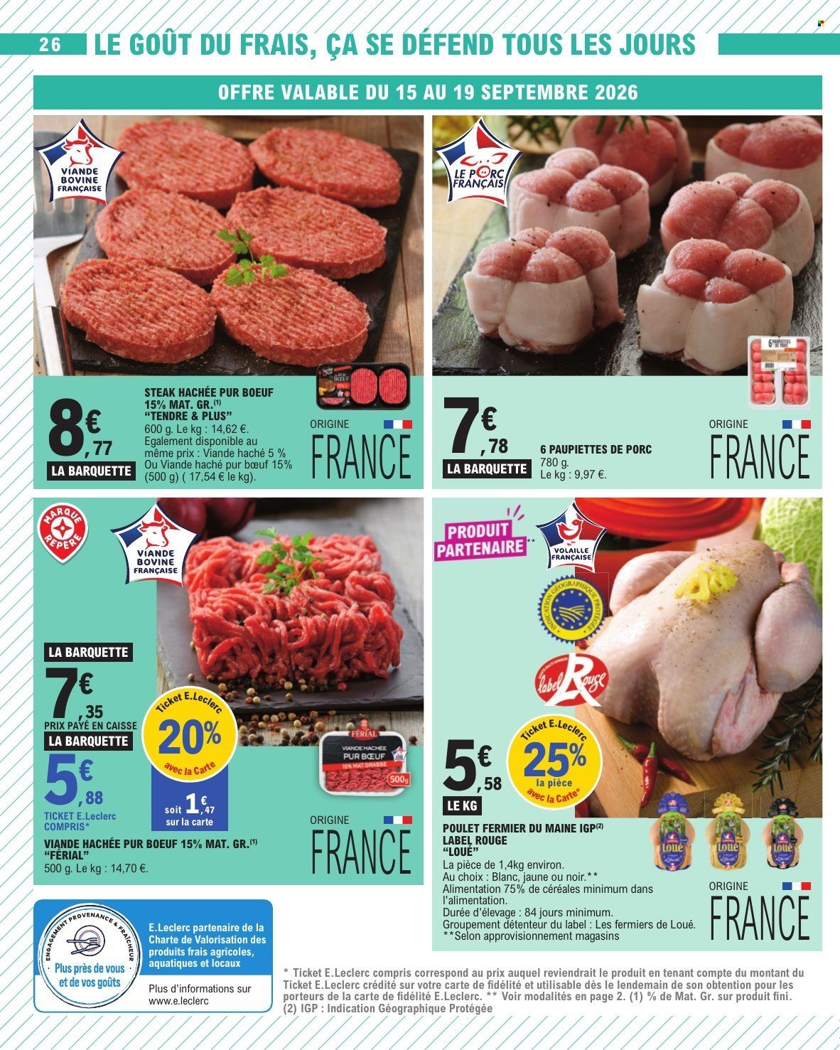 Catalogue E.Leclerc - 15/09/2026 - 26/09/2026. Page 26