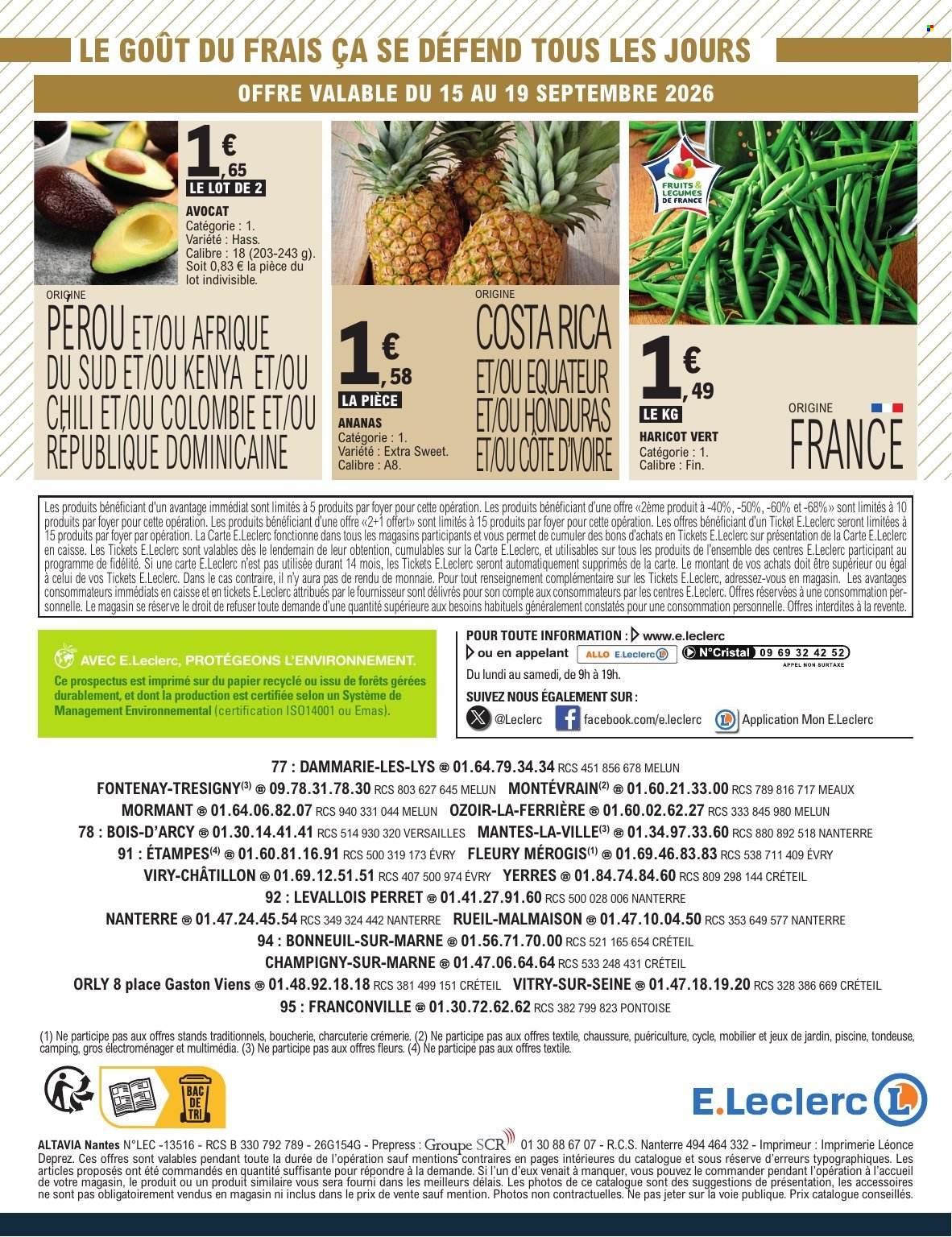 Catalogue E.Leclerc - 15/09/2026 - 26/09/2026. Page 16