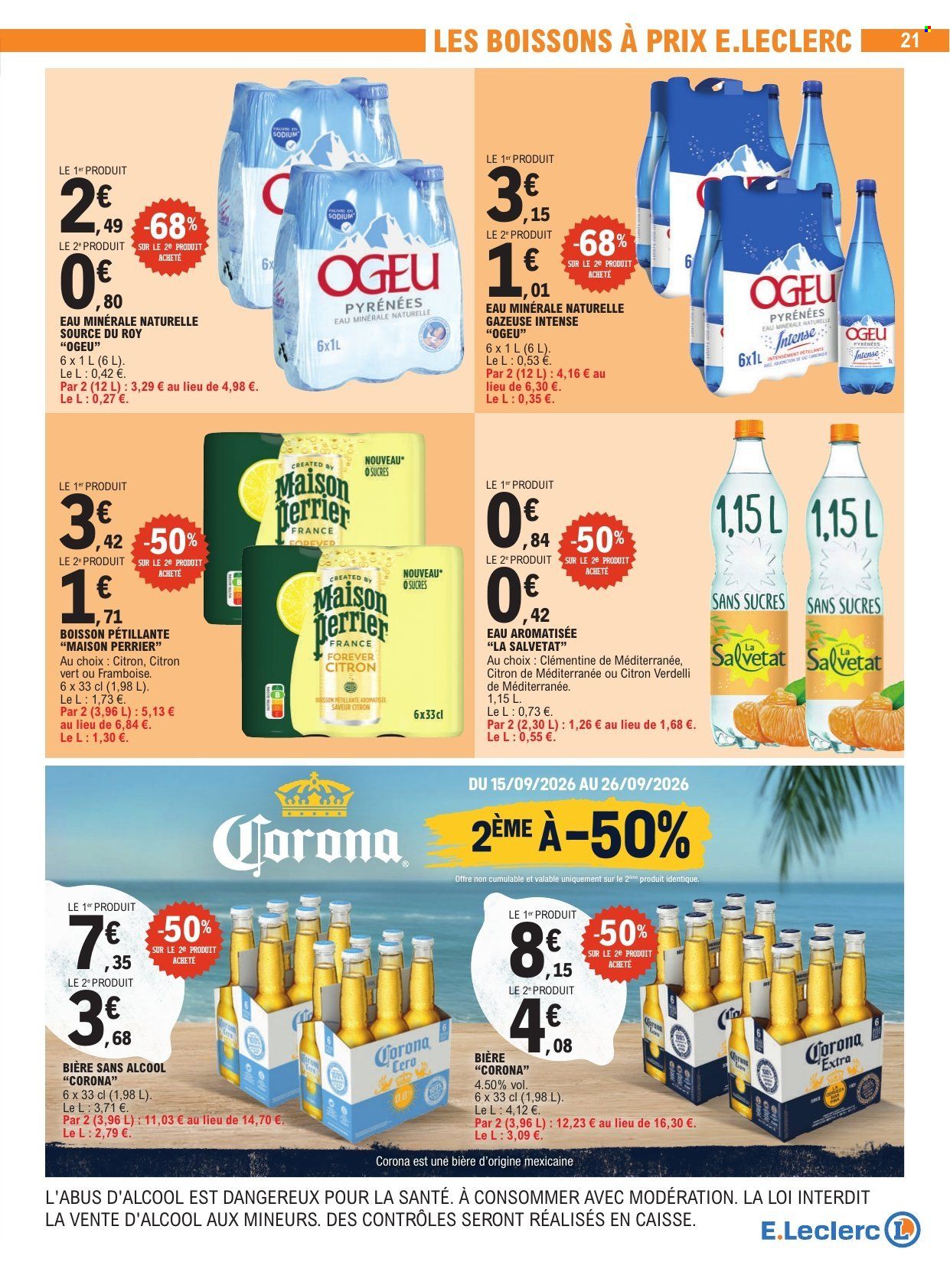Catalogue E.Leclerc - 15/09/2026 - 26/09/2026. Page 21