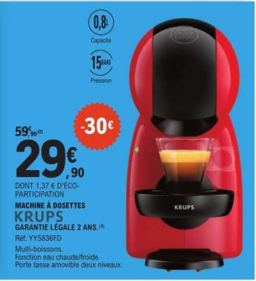 MACHINE À DOSETTES 'KRUPS'