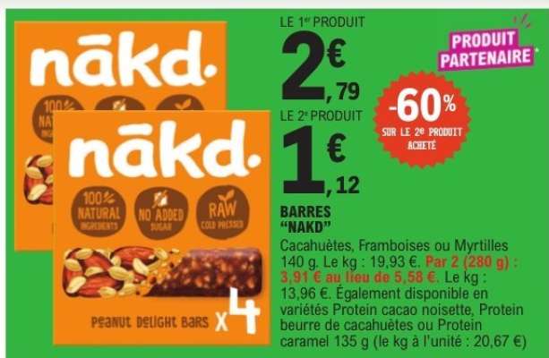 Barres "Nakd"