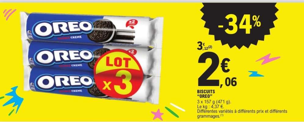 Biscuits Oreo
