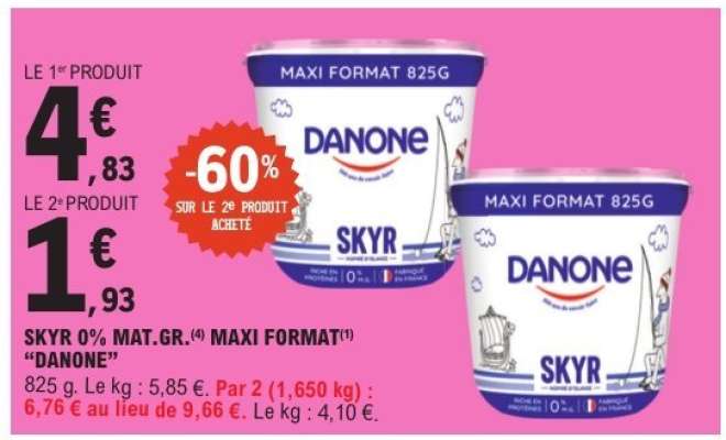 SKYR 0% MAT.GR. MAXI FORMAT "DANONE"