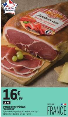 JAMBON CRU SUPÉRIEUR "COCHONOU"