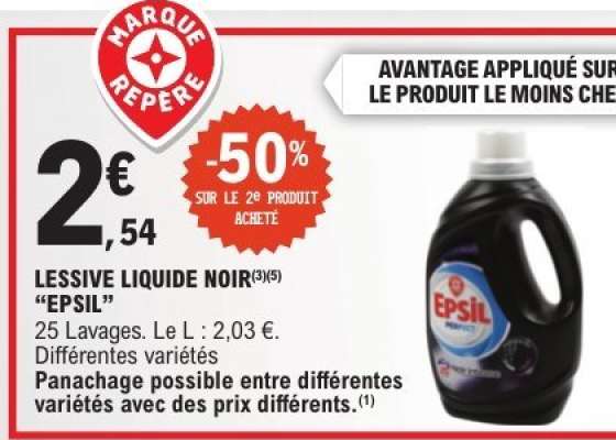 LESSIVE LIQUIDE NOIR "EPSIL"