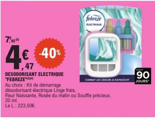 Désodorisant électrique FEBREZE