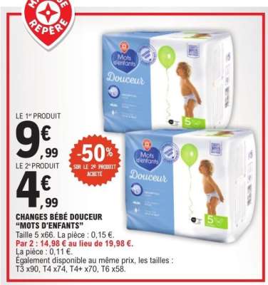 Changes Bébé Douceur 'Mots d'Enfants'