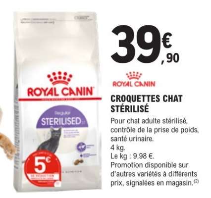CROQUETTES CHAT STÉRILISÉ