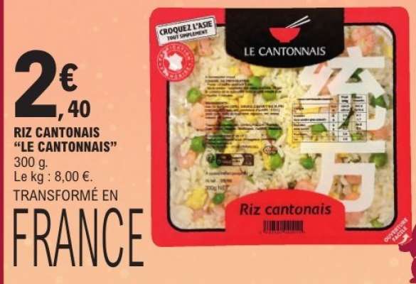 Riz Cantonais "Le Cantonnais"