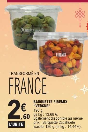 BARQUETTE FIREMIX “VERGNE”