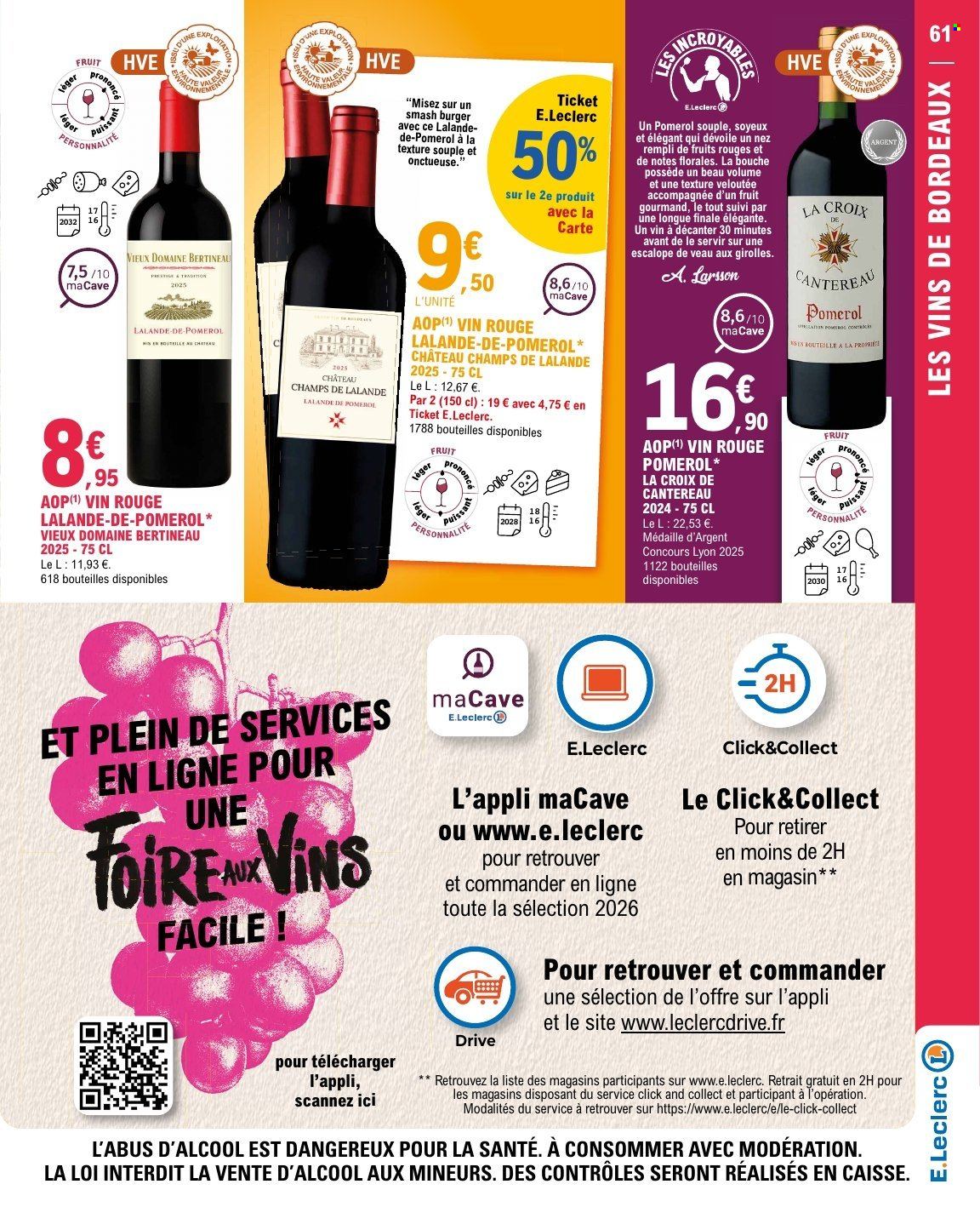 Catalogue E.Leclerc - 26/09/2026 - 10/10/2026. Page 61