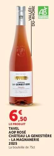 Tavel AOP Rosé Château La Genestière - La Magnanerie 2025