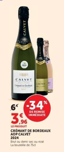 CRÉMANT DE BORDEAUX AOP CALVET 2024