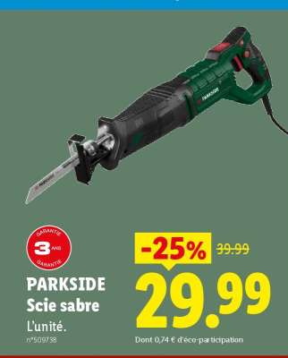 PARKSIDE Scie sabre