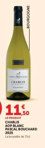 CHABLIS AOP BLANC PASCAL BOUCHARD 2025