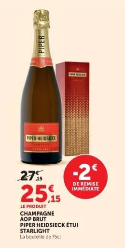 CHAMPAGNE AOP BRUT PIPER HEIDSIECK ÉTUI STARLIGHT