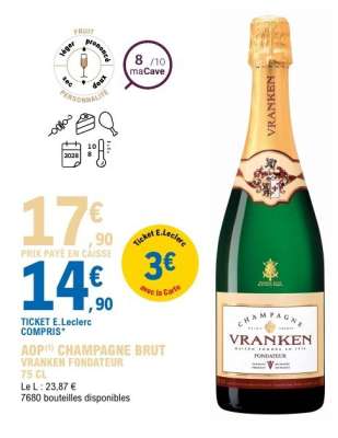 AOP CHAMPAGNE BRUT VRANKEN FONDATEUR