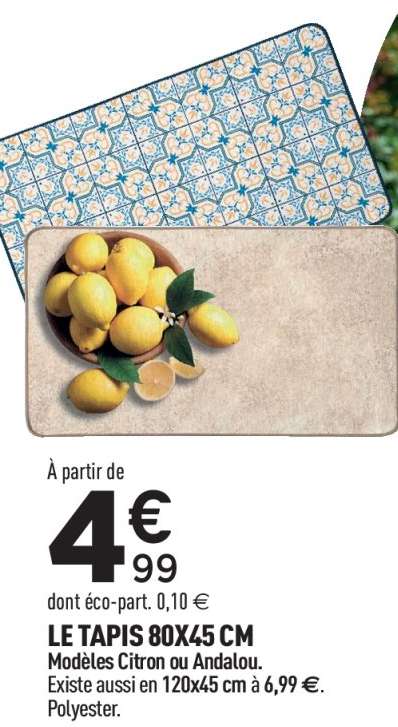 LE TAPIS 80X45 CM