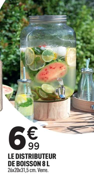 LE DISTRIBUTEUR DE BOISSON 8 L