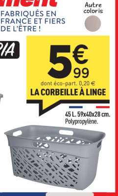 LA CORBEILLE À LINGE