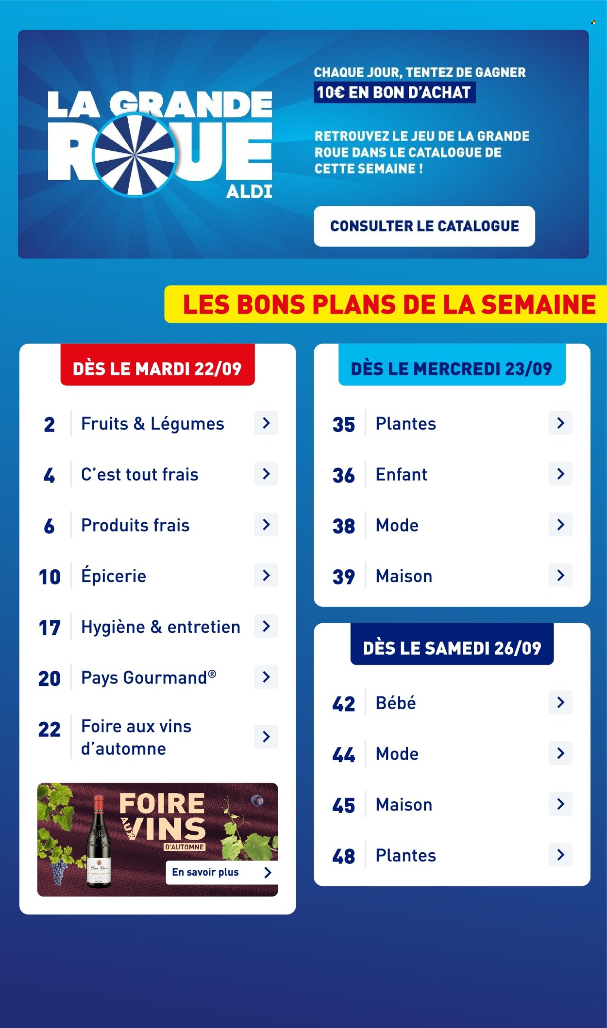 Catalogue ALDI - 22/09/2026 - 28/09/2026. Page 3