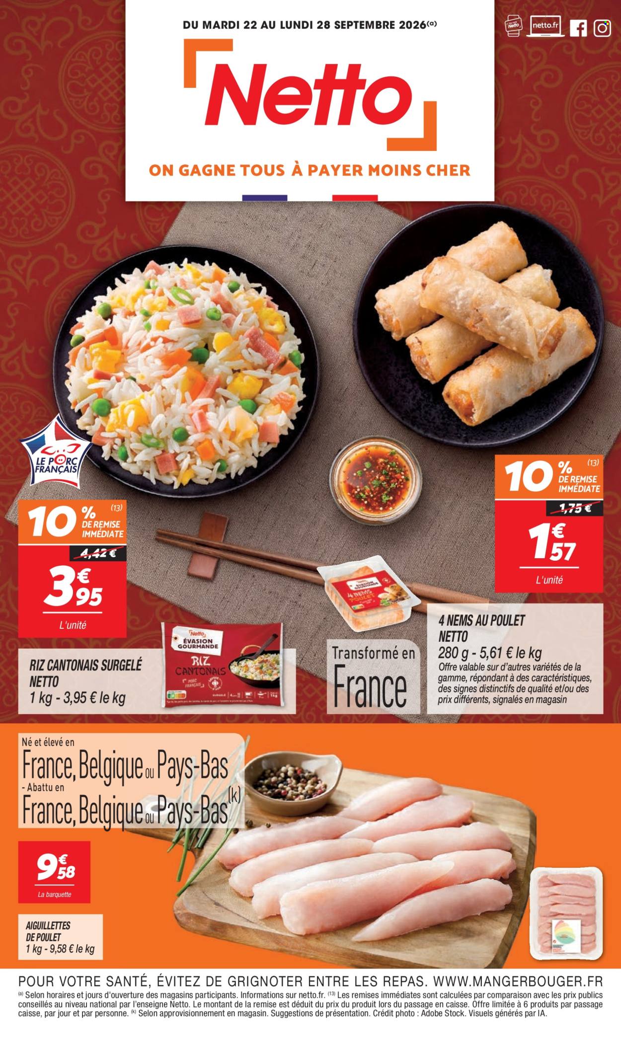 Catalogue Netto - 22/09/2026 - 28/09/2026. Page 1