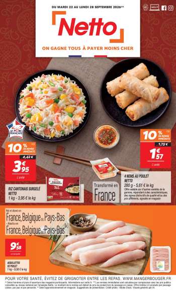 Catalogue Netto - 22/09/2026 - 28/09/2026.