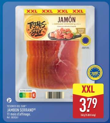 TESOROS DEL SUR JAMBON SERRANO