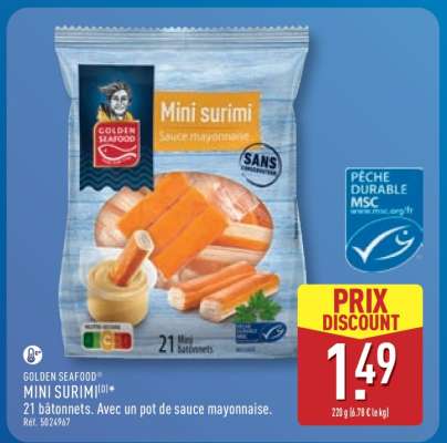 GOLDEN SEAFOOD® MINI SURIMI