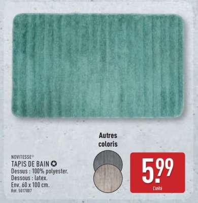 NOVITESSE TAPIS DE BAIN